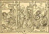 An illustration from Christian iconography; or, The history of Christian art in the middle ages (1851)