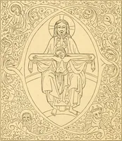 An illustration from Christian iconography; or, The history of Christian art in the middle ages (1851)