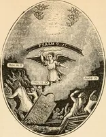 An illustration from Christian similitudes: being a series of emblematic engravings, with written explanations, miscellaneous observations, and religious reflections, designed to illustrate divine truth, in accordance with the cardinal principles of Christianity .. (1866)