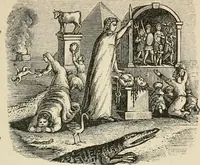 An illustration from Christian similitudes: being a series of emblematic engravings, with written explanations, miscellaneous observations, and religious reflections, designed to illustrate divine truth, in accordance with the cardinal principles of Christianity .. (1866)