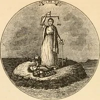 An illustration from Christian similitudes: being a series of emblematic engravings, with written explanations, miscellaneous observations, and religious reflections, designed to illustrate divine truth, in accordance with the cardinal principles of Christianity .. (1866)