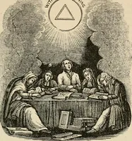 An illustration from Christian similitudes: being a series of emblematic engravings, with written explanations, miscellaneous observations, and religious reflections, designed to illustrate divine truth, in accordance with the cardinal principles of Christianity .. (1866)