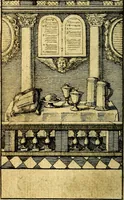 An illustration from The Christians zodiake, or, Twelue signes of predesination unto life euerlasting (1647)