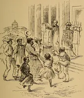 An illustration from Christolution with its evolution illustrations (1894)