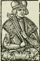 An illustration from Chronica ab ortu Polonorum usque ad annum 1504 (1521)