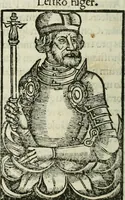 An illustration from Chronica ab ortu Polonorum usque ad annum 1504 (1521)