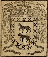 An illustration from Chronica del inclito Emperador de España, Don Alonso VII : deste nombre Rey de Castilla y Leon ... Sacada de vn libro mvy antigvo escrito de mano con letras de los Godos, por relacion de los mismos que lo vieron, y de muchas escrituras y priuilegios originales del mesmo Emperador, y otros (1600)