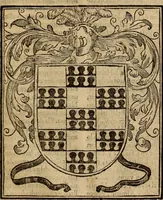 An illustration from Chronica del inclito Emperador de España, Don Alonso VII : deste nombre Rey de Castilla y Leon ... Sacada de vn libro mvy antigvo escrito de mano con letras de los Godos, por relacion de los mismos que lo vieron, y de muchas escrituras y priuilegios originales del mesmo Emperador, y otros (1600)