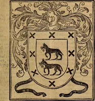 An illustration from Chronica del inclito Emperador de España, Don Alonso VII : deste nombre Rey de Castilla y Leon ... Sacada de vn libro mvy antigvo escrito de mano con letras de los Godos, por relacion de los mismos que lo vieron, y de muchas escrituras y priuilegios originales del mesmo Emperador, y otros (1600)