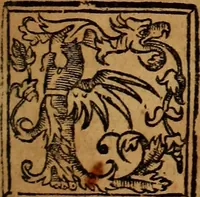 An illustration from Chronica del rey Don Rodrigo, con la destruycion de España, y como los moros la ganaron. Nueuam ante corregida. Contiene de mas de la historia muchas viuas razones, y auisos muy prouechosos (1587)