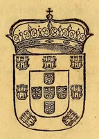 An illustration from Chronica dos valerosos e insignes feitos del rey don Ioão II. de gloriosa memoria. : Em que se refere, sua vida, suas virtudes, seu magnanimo esforço, excellentes costumes, & seu christianissimo zelo. (1622)