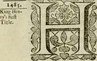 An illustration from A chronicle of the kings of England from the time of the Romans government unto the death of King James ... (1670)