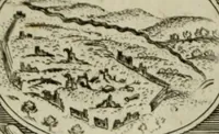 An illustration from A chronicle of the kings of England from the time of the Romans government unto the death of King James ... (1670)