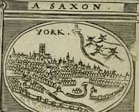 Picture 3 of 27 from A chronicle of the kings of England from the time of the Romans government unto the death of King James ... (1670), leaf 7