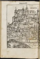 An illustration from Registrum huius operis Libri cronicarum cu[m] figuris et ÿmagi[ni]bus ab inicio mu[n]di.