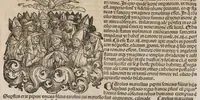 An illustration from Registrum huius operis Libri cronicarum cu[m] figuris et ÿmagi[ni]bus ab inicio mu[n]di.