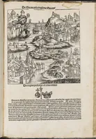 An illustration from Registrum huius operis Libri cronicarum cu[m] figuris et ÿmagi[ni]bus ab inicio mu[n]di.