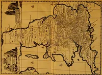 An illustration from Chronicon saxonicum : seu Annales rerum in Anglia præcique gestarum, a Christo nato ad annum usque MCLIV. deducti, ac jam demum latinitate donati. Cum indice rerum chronologico. Accedunt regulæ ad investigandas nominum locorum origines. Et nominum locorum ac virorum in chronico memoratorum explicatio (1692)