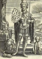 An illustration from Chronijcke van de hertoghen van Brabant : waer in hun leuen, oorloghen, ende acten perfectelijk beschreuen zijn ... (1606)