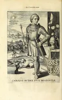 An illustration from Chronijcke van de hertoghen van Brabant : waer in hun leuen, oorloghen, ende acten perfectelijk beschreuen zijn ... (1606)