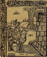 Picture 11 of 14 from Chroniques de Espãya fins aci no divulgades : que tracta d'Is Noblese e Inuictissims Reys dels Gots: y gestes de aquells: y dels Gotes de Barcelona: e Reys de Arago: ab moltes coses dignes de perpetua memoria (1547), leaf 77