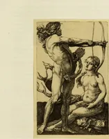 An illustration from A chronological catalogue of the engravings, dry-points and etchings of Albert Dürer, as exhibited at the Grolier club; (1897)