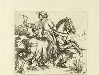 An illustration from A chronological catalogue of the engravings, dry-points and etchings of Albert Dürer, as exhibited at the Grolier club; (1897)