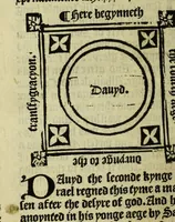 An illustration from Chronycle of Englonde (1502)