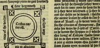 An illustration from Chronycle of Englonde (1502)