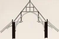 An illustration from Church architecture. Illustrated with thirty-five lithographic plates, from original designs (1871)