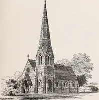 An illustration from Church architecture. Illustrated with thirty-five lithographic plates, from original designs (1871)