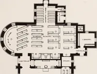 An illustration from Church architecture. Illustrated with thirty-five lithographic plates, from original designs (1871)