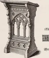 An illustration from Church architecture. Illustrated with thirty-five lithographic plates, from original designs (1871)