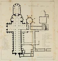 An illustration from Church and conventual arrangement. With copious references, a complete glossary, and an index. And illustrated by a series of ground-plans and plates of the arrangements of churches in different countries and at successive periods, and of the conventual plans adopted by the various orders (1861)