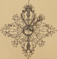 An illustration from Church embroidery, ancient and modern (1867)