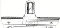An illustration from The church heraldry of Norfolk : a description of all coats of arms on brasses, monuments, slabs, hatchments, &c., now to be found in the county, illustrated, with references to Blomefield's History of Norfolk and Burke's Armory, together with notes from the inscriptions attached (1887)