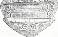 An illustration from The church heraldry of Norfolk : a description of all coats of arms on brasses, monuments, slabs, hatchments, &c., now to be found in the county, illustrated, with references to Blomefield's History of Norfolk and Burke's Armory, together with notes from the inscriptions attached (1887)