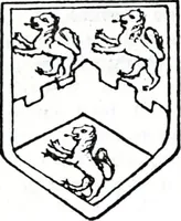 An illustration from The church heraldry of Norfolk : a description of all coats of arms on brasses, monuments, slabs, hatchments, &c., now to be found in the county, illustrated, with references to Blomefield's History of Norfolk and Burke's Armory, together with notes from the inscriptions attached (1887)