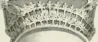 An illustration from The history and antiquities of the cathedral church of Oxford : illustrated by a series of engravings, of views, plans, elevations, sections, and details of that edifice, with biographical anecdotes of the bishops and of other eminent persons connected with the church (1821)