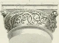 An illustration from The history and antiquities of the cathedral church of Oxford : illustrated by a series of engravings, of views, plans, elevations, sections, and details of that edifice, with biographical anecdotes of the bishops and of other eminent persons connected with the church (1821)