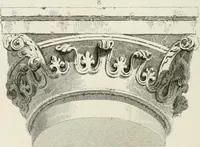 An illustration from The history and antiquities of the cathedral church of Oxford : illustrated by a series of engravings, of views, plans, elevations, sections, and details of that edifice, with biographical anecdotes of the bishops and of other eminent persons connected with the church (1821)