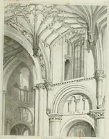 An illustration from The history and antiquities of the cathedral church of Oxford : illustrated by a series of engravings, of views, plans, elevations, sections, and details of that edifice, with biographical anecdotes of the bishops and of other eminent persons connected with the church (1821)