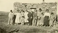 An illustration from The church on the changing frontier; a study of the homesteader and his church (1922)