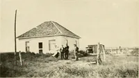 An illustration from The church on the changing frontier; a study of the homesteader and his church (1922)