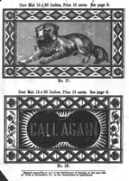 An illustration from Diamond Dye rug book [microform] (1899)