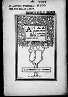 Picture 1 of 8 from Catalogue of paintings and water colors [microform] : comprising the art collections of Messrs. O.A. Howland and J.A. Smith to be sold by auction, without reserve, Wednesday, April the 20th at 2:30 P.M., at the rooms of C.J. Townsend & Co., 22 King Street West, Toronto (1898), leaf 4