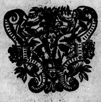 An illustration from Description générale de [sic] Amérique, troisième partie du monde [microforme] : auec tous ses empires, royaumes, estats, et républiques : où sont déduits & traictez par ordre leurs noms, assiette, confins, moeurs, richesses, forces, gouuernement & religion; et la généalogie des empereurs, roys, & princes souuerains, lesquels y ont dominé iusques à nostre temps (1643)