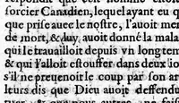 Picture 1 of 2 from Relation de ce qui s'est passé en la Nouvelle France, en l'année 1634 [microforme] : envoyée au R. Pere provincial de la Compagnie de Jesus, en la province de France par le P. Paul le Jeune de la mesme compagnie, superieur de la residence de Kebec (1635), leaf 82
