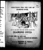 An illustration from Directions for the use of Diamond dyes [microform] : how to dye more than one hundred colors with Diamond dyes (1900)
