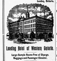 An illustration from Grand Opera House, London, Ont. [microform] : Friday, Nov. 4th, 1892 : programme, Primrose & West's Minstrels . (1892)